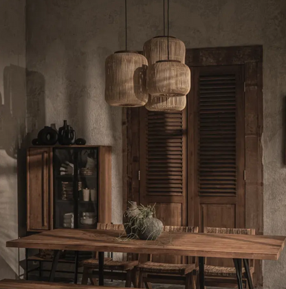 Abajururi Bambus Impletit Manual